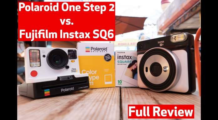 Fujifilm Instax SQ6 vs. Polaroid One Step 2 VF