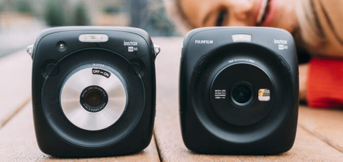 Fujifilm Instax SQ10 vs. SQ20 Instant Camera