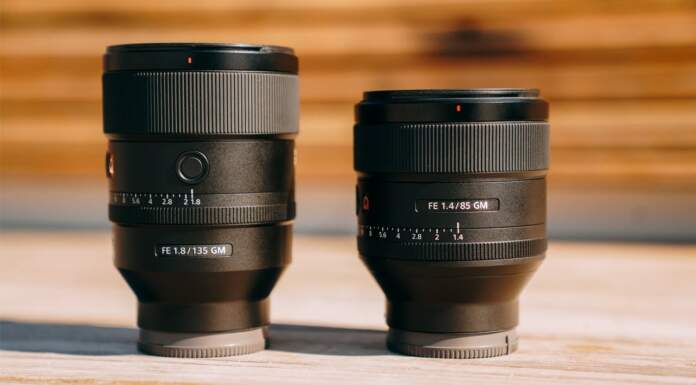 Sony 135mm f/1.8 Lens vs 85mm f/1.4 Lens (Comparison Video & Chart)