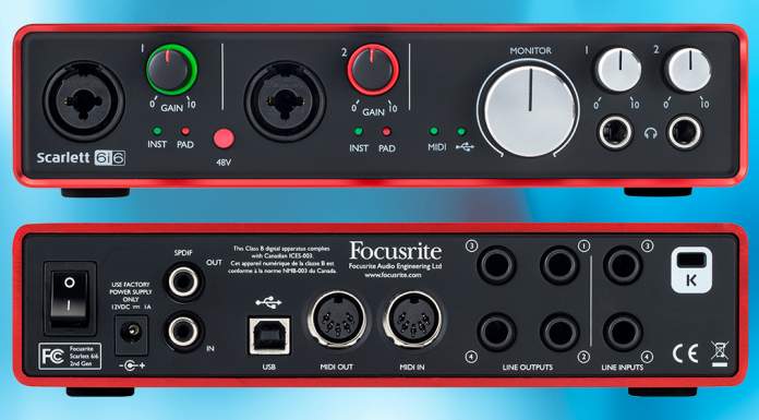 Focusrite Scarlett 6i6 2nd Gen | Review & Photos Focusrite Feature 1