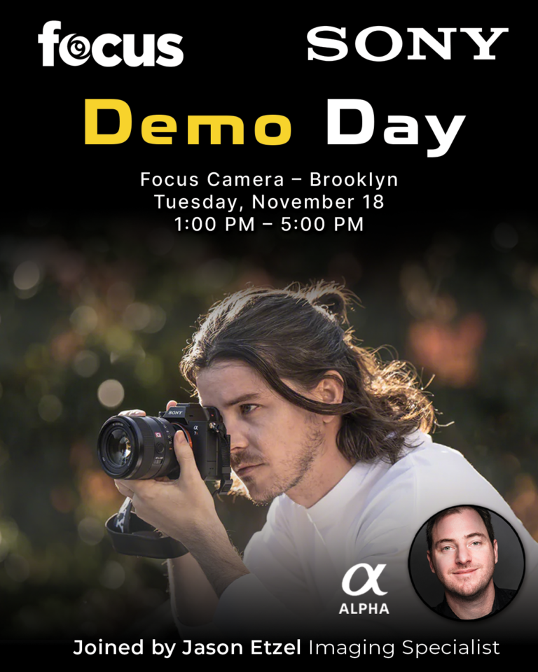 Sony Demo Day with Jason Etzel at Focus Brooklyn