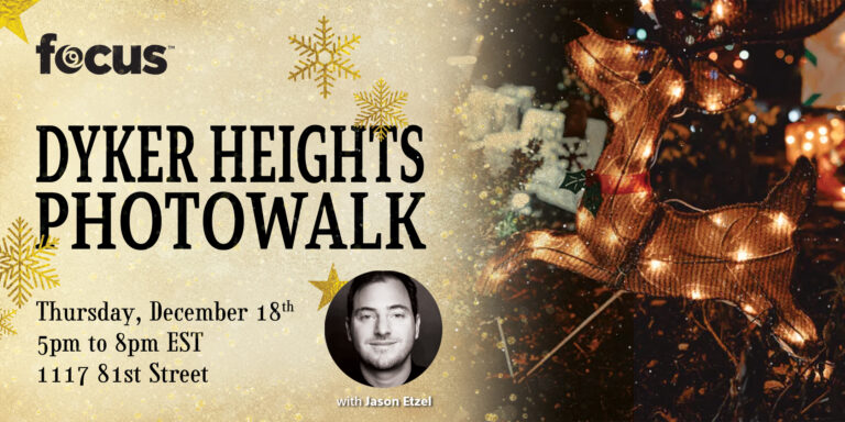 Dyker Heights Brooklyn Holiday Lights Photo Walk with Focus and Sony Alpha